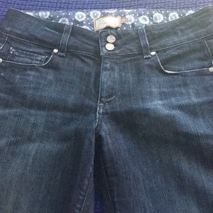 Paige Premium blue jeans with crop leg